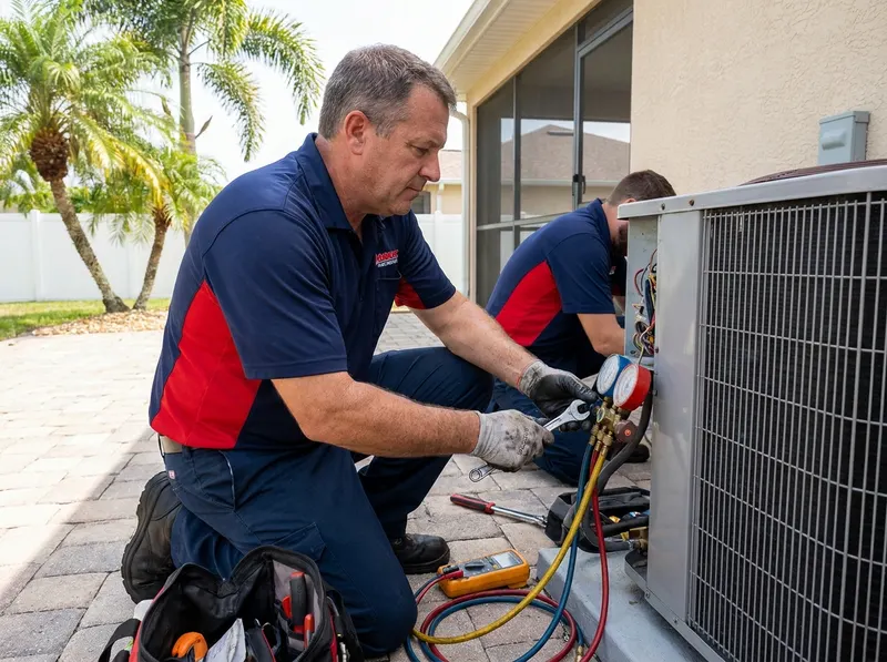 Heat Pump Service in Palm Bay, FL